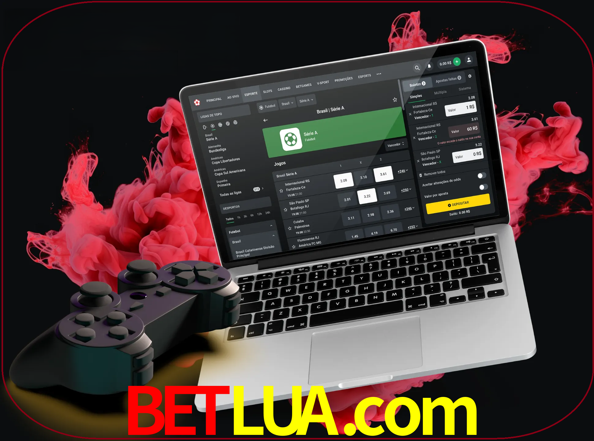 Visite a secção especial de jogos de vídeo em betlua para descobrir em que jogos pode apostar e ganhar muito dinheiro.
