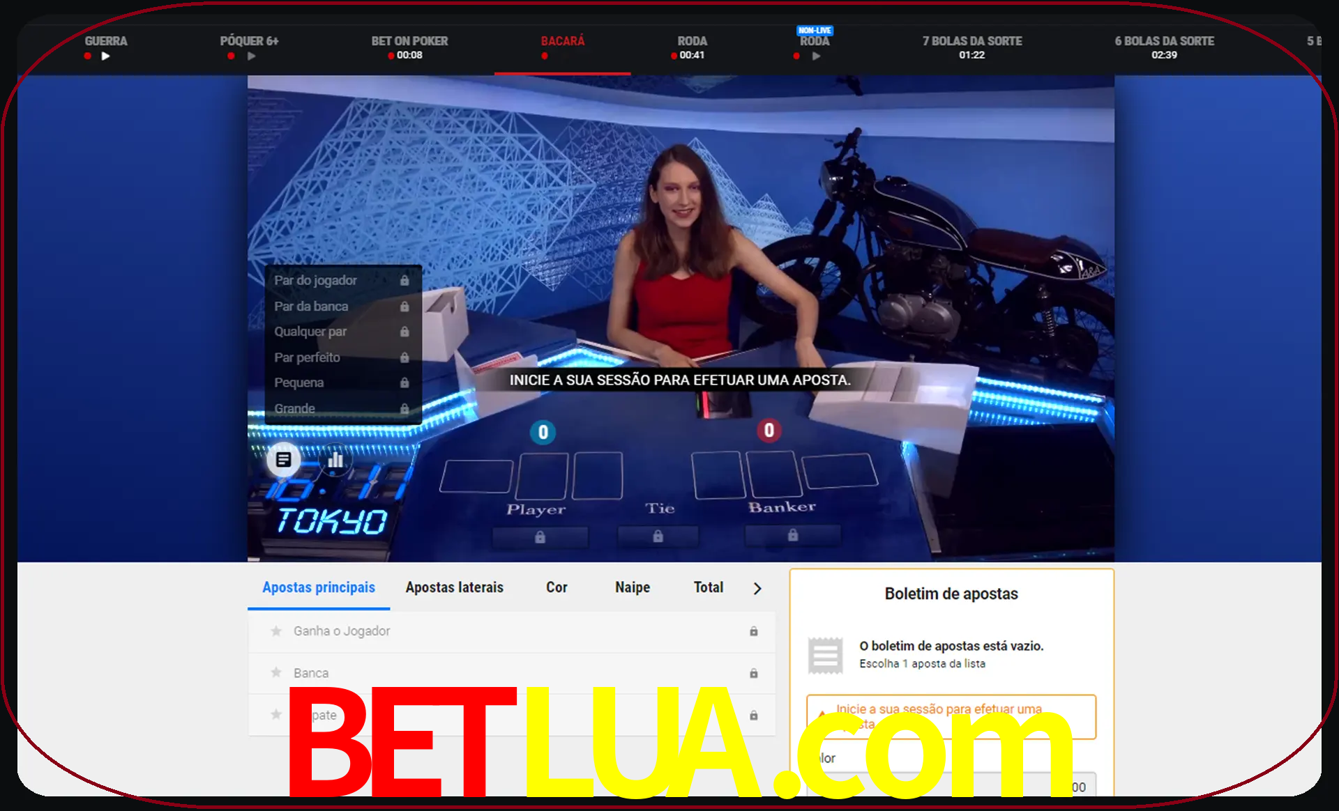Jogar Betgames intrigantes com verdadeiros dealers.