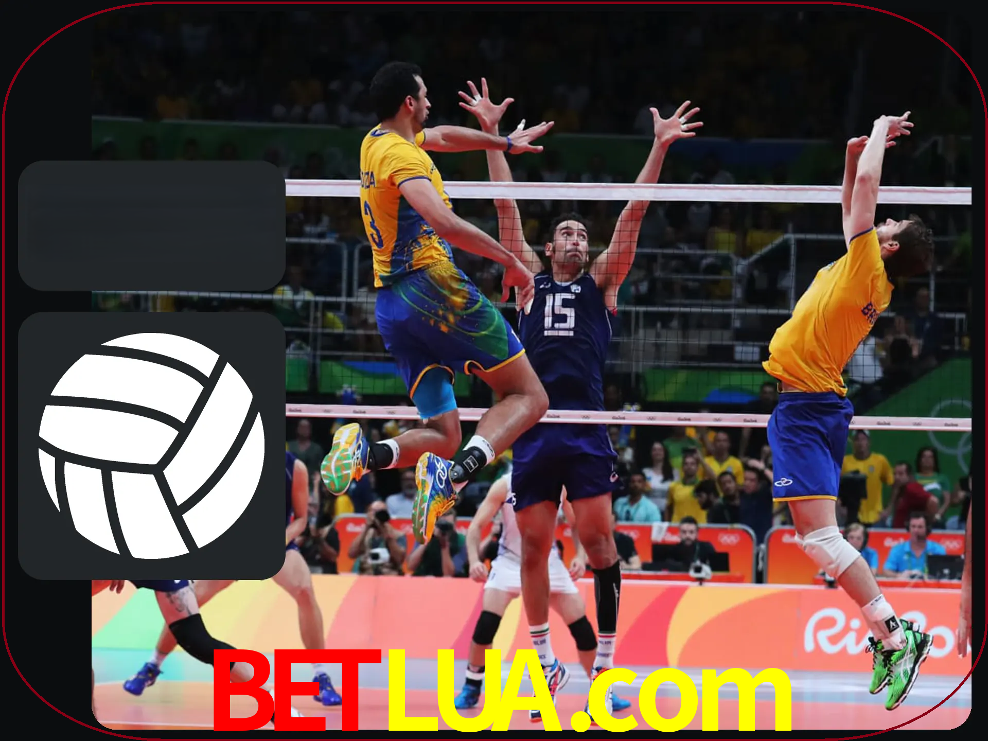 Fazer enormes ganhos apostando nas equipes de vôlei.